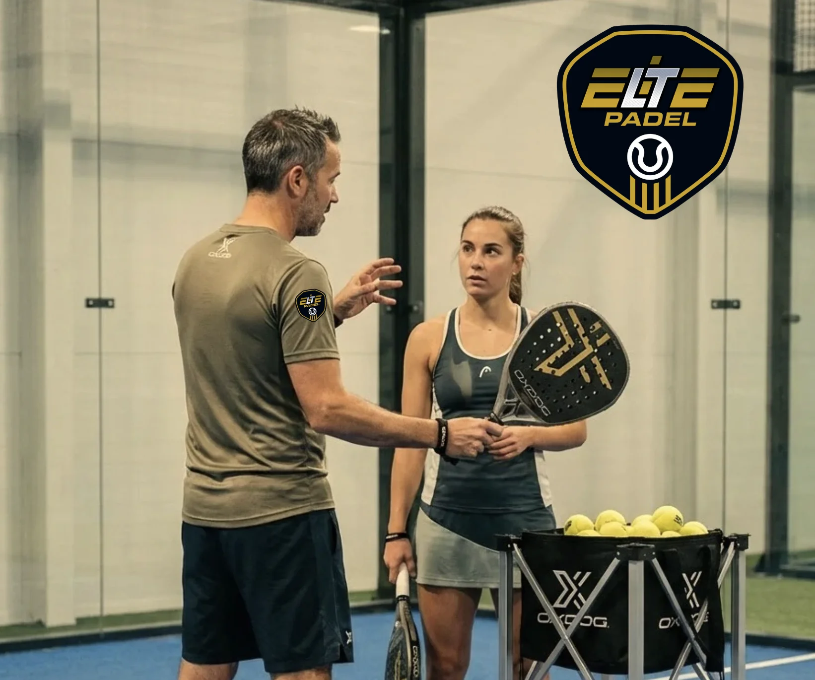 Cours de padel à Lille — séance coaching Élite Padel Nord