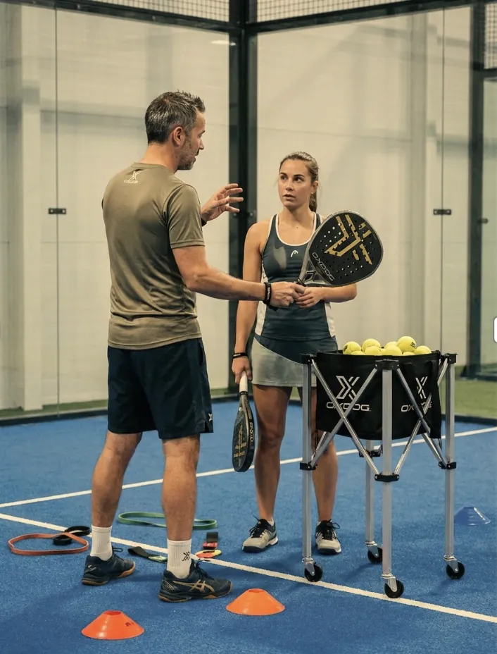 Coaching padel pédagogique Lille Nord - académie Elite Padel - apprentissage tactique